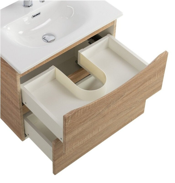 Тумба под раковину BelBagno Marino MARINO-CER-MINI-500-2C-SO-WO-P